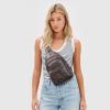 imageBOSTANTEN 7L Sling Bag For Women CrossBody Bags Large Cross Body Purse Vegan Leather Sling Backpack for Travel EssentialsCoffee