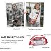 imageBOSTANTEN Baseball Crossbody Purses for Sport Mom Small Shoulder Bag Vegan Leather Women Handbags for EventsA01beige With Red