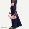 imageBOSTANTEN Baseball Shoulder Purses for Sport Mom Trendy Small Hobo Bag Vegan Leather Women Handbags for Daily EventsRed