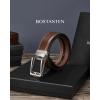 imageBOSTANTEN Belt Men Leather Reversible Belts for Men 1 38quot for Casual Golf Dress Pants TwoinOne Belt Gift001vintage Brown