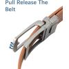 imageBOSTANTEN Belt Men Leather Reversible Belts for Men 1 38quot for Casual Golf Dress Pants TwoinOne Belt Gift003brown