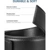 imageBOSTANTEN Belt Men Leather Reversible Belts for Men 1 38quot for Casual Golf Dress Pants TwoinOne Belt Gift004matte Black  Smooth