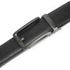 imageBOSTANTEN Belt Men Leather Reversible Belts for Men 1 38quot for Casual Golf Dress Pants TwoinOne Belt Gift006black