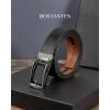 imageBOSTANTEN Belt Men Leather Reversible Belts for Men 1 38quot for Casual Golf Dress Pants TwoinOne Belt Gift008black  Brown