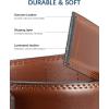 imageBOSTANTEN Belt Men Leather Reversible Belts for Men 1 38quot for Casual Golf Dress Pants TwoinOne Belt Gift009dark Brown