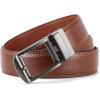 imageBOSTANTEN Belt Men Leather Reversible Belts for Men 1 38quot for Casual Golf Dress Pants TwoinOne Belt Gift009dark Brown
