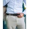 imageBOSTANTEN Belt Men Leather Reversible Belts for Men 1 38quot for Casual Golf Dress Pants TwoinOne Belt Gift010all Black