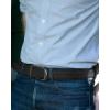 imageBOSTANTEN Belt Men Leather Reversible Belts for Men 1 38quot for Casual Golf Dress Pants TwoinOne Belt Gift012twill Black