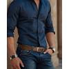 imageBOSTANTEN Belt Men Leather Reversible Belts for Men 1 38quot for Casual Golf Dress Pants TwoinOne Belt Gift013dark Brown