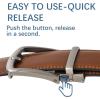 imageBOSTANTEN Belt Men Leather Reversible Belts for Men 1 38quot for Casual Golf Dress Pants TwoinOne Belt Gift013dark Brown