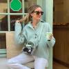 imageBOSTANTEN Clear Bag for Stadium Approved Small Crossbody Purse Handbags for Concerts Sports EventsMint Green
