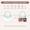 imageBOSTANTEN Clear Bag for Stadium Approved Small Crossbody Purse Handbags for Concerts Sports EventsMint Green