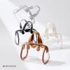 imageBOSTANTEN Clear Bag for Stadium Approved Top Handle Crossbody Purses Barrel Handbag for Events Concerts Travel Daily UseGrey