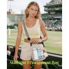 imageBOSTANTEN Clear Bag for Stadium Events Approved Crossbody Purse with Adjustable Strap for Concerts FestivalsBlack