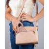 imageBOSTANTEN Credit Card Holder Wallet RFID Blocking Leather Small Wallet for Women Zipper Keychain Wallet with Wristlet BlackTasselPink
