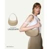imageBOSTANTEN Crescent Shoulder Bag Vegan Leather Purses for Women Trendy Crossbody Clutch Hobo Handbag Adjustable StrapLarge Khaki 1063x256x591