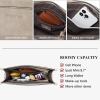 imageBOSTANTEN Crossbody Bags for Women Trendy Vegan Leather Hobo Handbags Fashion Shoulder Purse with Adjustable Guitar StrapD05grey