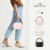 imageBOSTANTEN Crossbody Bags for Women Vegan Leather Designer Shoulder Purses Trendy Small Handbags with Paracord StrapPink
