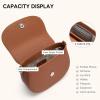 imageBOSTANTEN Crossbody Bags for Women Vegan Leather Purses Quilted Shoulder Handbags with Adjustable Shoulder StrapC6brown