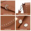 imageBOSTANTEN Crossbody Bags for Women Vegan Leather Purses Quilted Shoulder Handbags with Adjustable Shoulder StrapC6brown