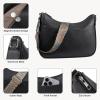 imageBOSTANTEN Crossbody Bags for Women Vegan Leather Purses Quilted Shoulder Handbags with Adjustable Shoulder StrapZ02black