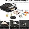 imageBOSTANTEN Crossbody Purses for Women Medium Shoulder Bag Quilted Handbags with Zipper PocketC03black