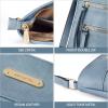 imageBOSTANTEN Crossbody Purses for Women Medium Shoulder Bag Quilted Handbags with Zipper PocketC07blue