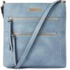 imageBOSTANTEN Crossbody Purses for Women Medium Shoulder Bag Quilted Handbags with Zipper PocketC07blue
