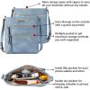 imageBOSTANTEN Crossbody Purses for Women Medium Shoulder Bag Quilted Handbags with Zipper PocketC07blue