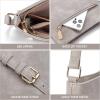 imageBOSTANTEN Crossbody Purses for Women Medium Shoulder Bag Quilted Handbags with Zipper PocketC07grey