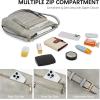 imageBOSTANTEN Crossbody Purses for Women Medium Shoulder Bag Quilted Handbags with Zipper PocketC16grey