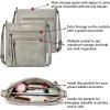 imageBOSTANTEN Crossbody Purses for Women Medium Shoulder Bag Quilted Handbags with Zipper PocketC16grey