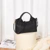 imageBOSTANTEN Genuine Leather Purses for Women Designer Handbags Crossbody Shoulder Bags Top Handle Satchel with Adjustable StrapBlack