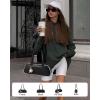 imageBOSTANTEN Handbags for Women Trendy Vegan Leather Underarm Purse Daily Shoulder Bag with Baseball CharmBlack
