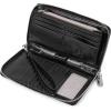 imageBOSTANTEN Leather Wallet for Women RFID Blocking Zip Around Credit Cards Holder Phone ClutchBblack