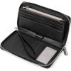 imageBOSTANTEN Leather Wallet for Women RFID Blocking Zip Around Credit Cards Holder Phone ClutchCblack Pebbled