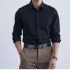 imageBOSTANTEN Mens Belt Leather Ratchet Belt For Men Dress and Casual with Adjustable Buckle Trim to Fit009black  Blue