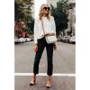 imageBOSTANTEN Quilted Crossbody Bags for Women  Slim Wallet Women Leather RFID Blocking Credit Card Holder