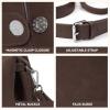 imageBOSTANTEN Satchel Purses for Women Trendy Slouchy Bags Vegan Leather Shoulder Bag Designer Purses with Adjustable StrapBcoffee