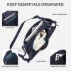imageBOSTANTEN Sling Bag for Women Crossbody Bag Travel Cross Body Purse Large Fanny Waist Pack WaterResistantBlue