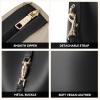 imageBOSTANTEN Small Bucket Bag for Women Crossbody Bags Trendy Vegan Leather Shoulder Purses Designer Ladies HandbagsBlack
