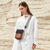 imageBOSTANTEN Small Crossbody Bags for Women Cell Phone Purse Leather Wallet Handbags with Card SlotsA02black With Brown