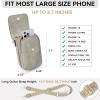 imageBOSTANTEN Small Crossbody Bags for Women Cell Phone Purse Leather Wallet Handbags with Card SlotsA06grey