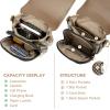 imageBOSTANTEN Small Crossbody Bags for Women Cell Phone Purse Leather Wallet Handbags with Card SlotsA08checkered Coffee