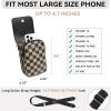 imageBOSTANTEN Small Crossbody Bags for Women Cell Phone Purse Leather Wallet Handbags with Card SlotsA09checkered Black With Coffee