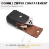 imageBOSTANTEN Small Crossbody Bags for Women Cell Phone Purse Leather Wallet Handbags with Card SlotsC01brown With Black