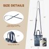 imageBOSTANTEN Small Crossbody Bags for Women Designer Zip Cell Phone Purse Shoulder Handbags Wallet with Card SlotsCdenim Blue