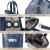 imageBOSTANTEN Small Crossbody Bags for Women Designer Zip Cell Phone Purse Shoulder Handbags Wallet with Card SlotsCdenim Blue