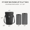 imageBOSTANTEN Small Crossbody Bags for Women Designer Zip Cell Phone Purse Shoulder Handbags Wallet with Card SlotsZblack