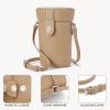 imageBOSTANTEN Small Crossbody Bags for Women Designer Zip Cell Phone Purse Shoulder Handbags Wallet with Card SlotsZnude